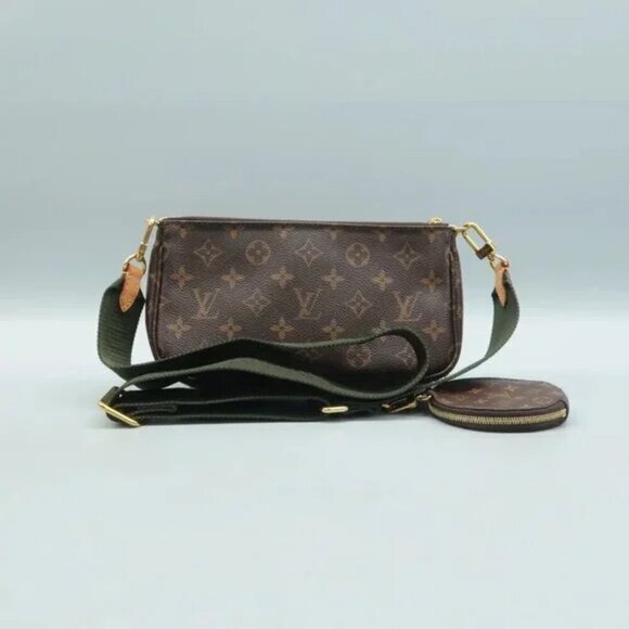 Louis Vuitton Multi Pochette Accessories W/P Monogram Shoulder Bags - Picture 2 of 12